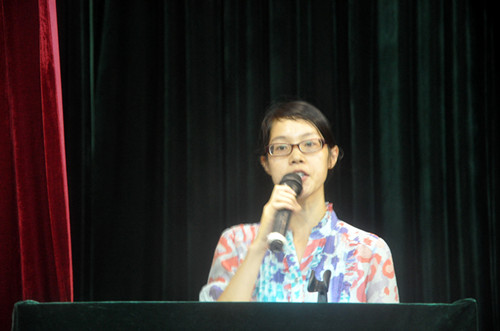教师代表发言