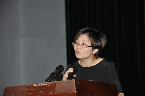 教师代表发言